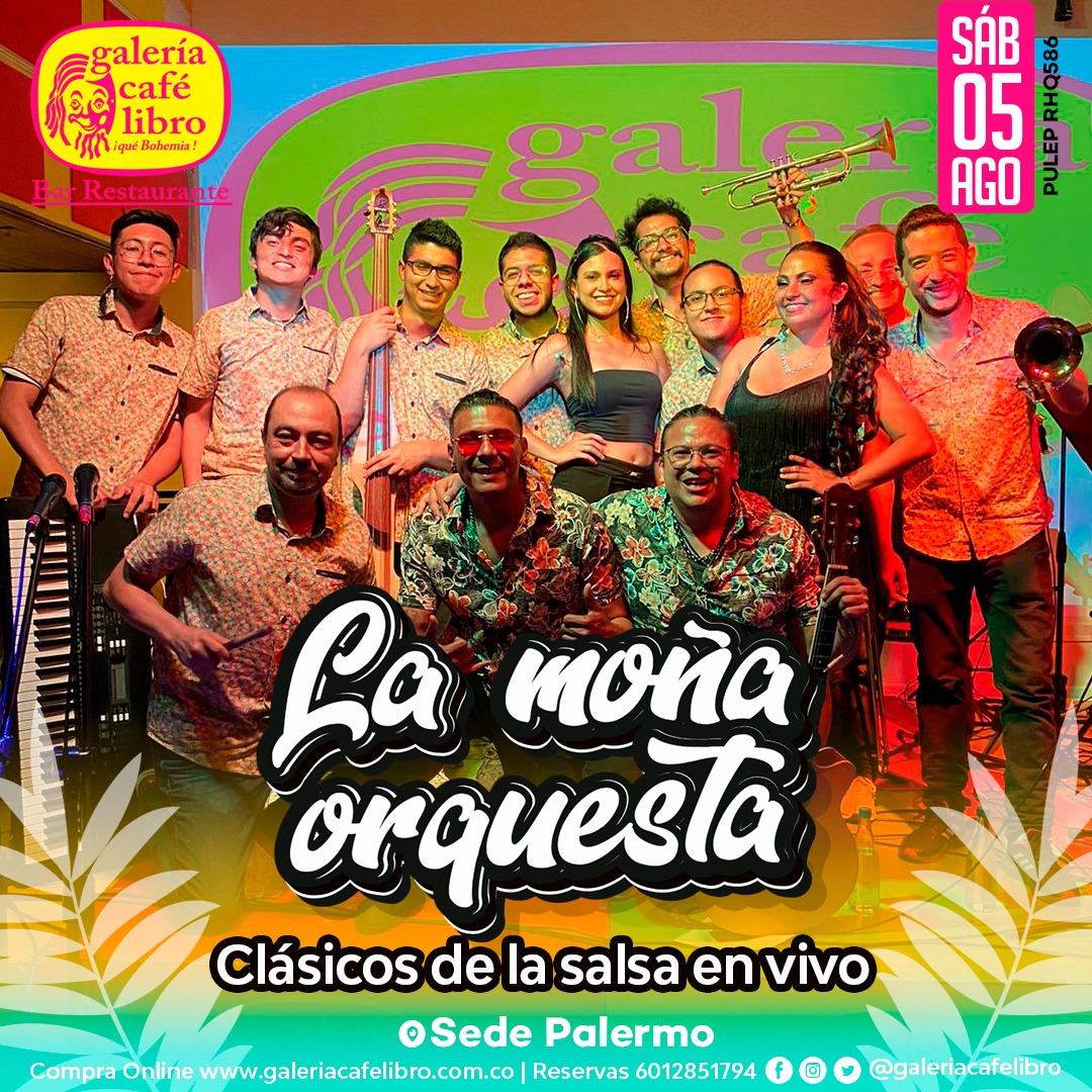 Imagen promoción La Moña Orquesta