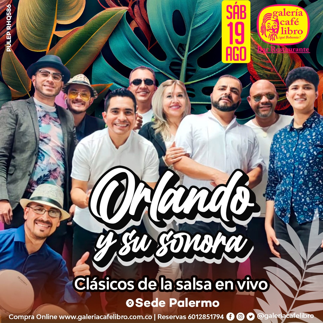 Imagen promoción Orlando y Su Sonora