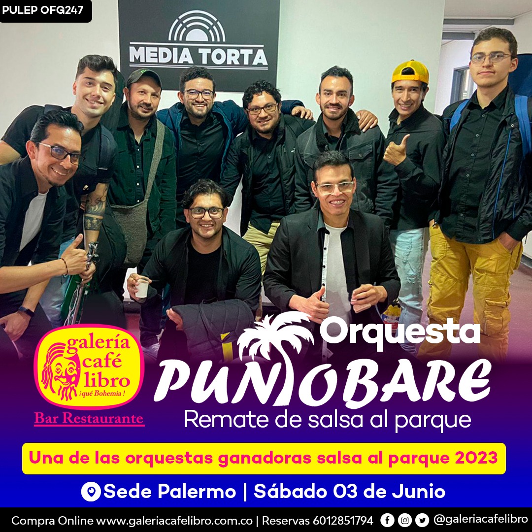 Imagen promoción PUNTO BARE ORQUESTA