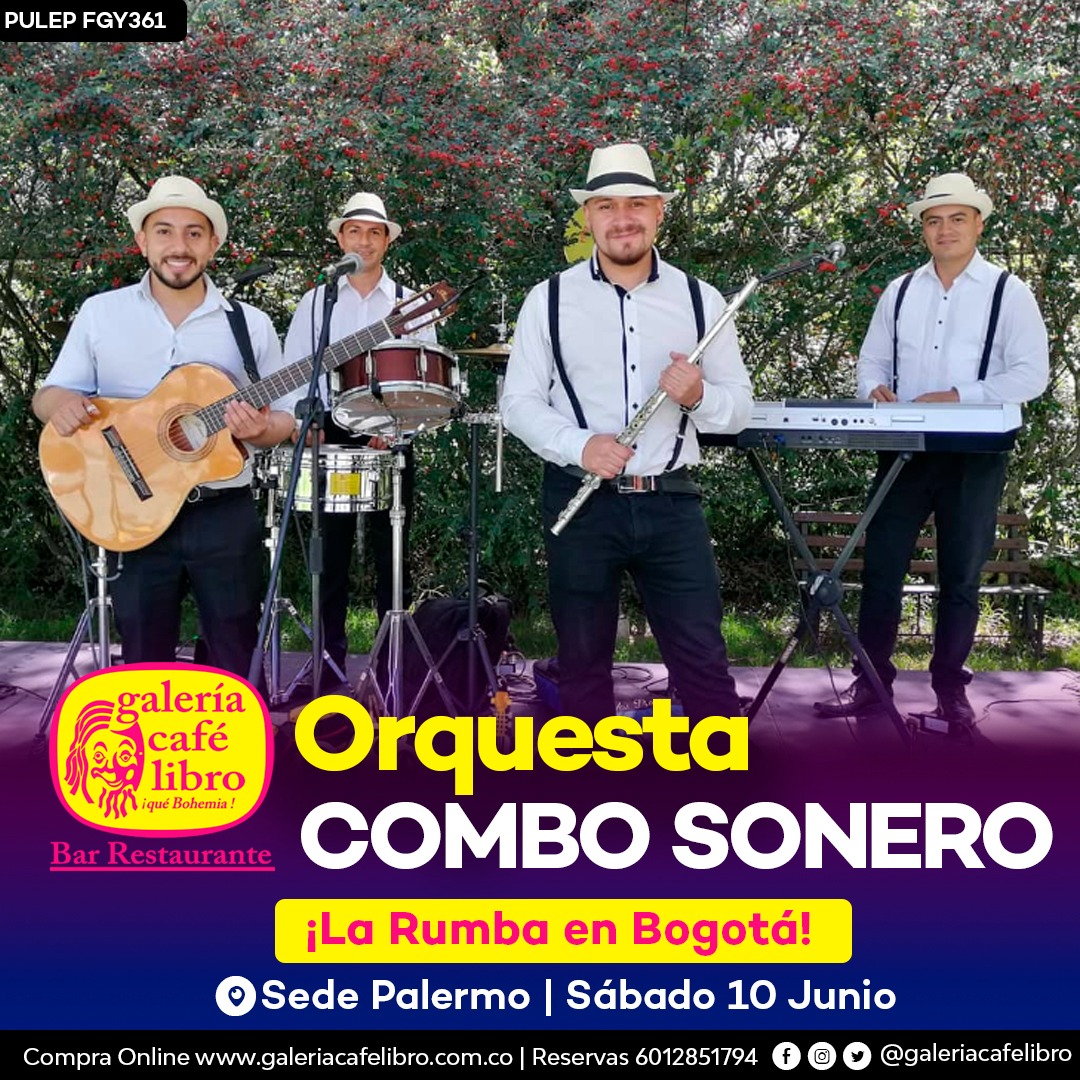 Imagen promoción Orquesta "Combo Sonero"