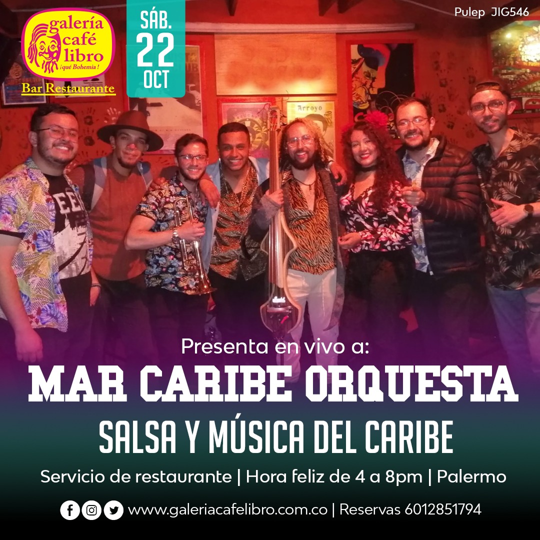 Imagen promoción MAR CARIBE ORQUESTA