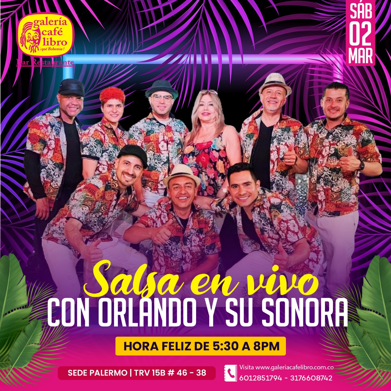 Imagen promoción Orlando y su Sonora