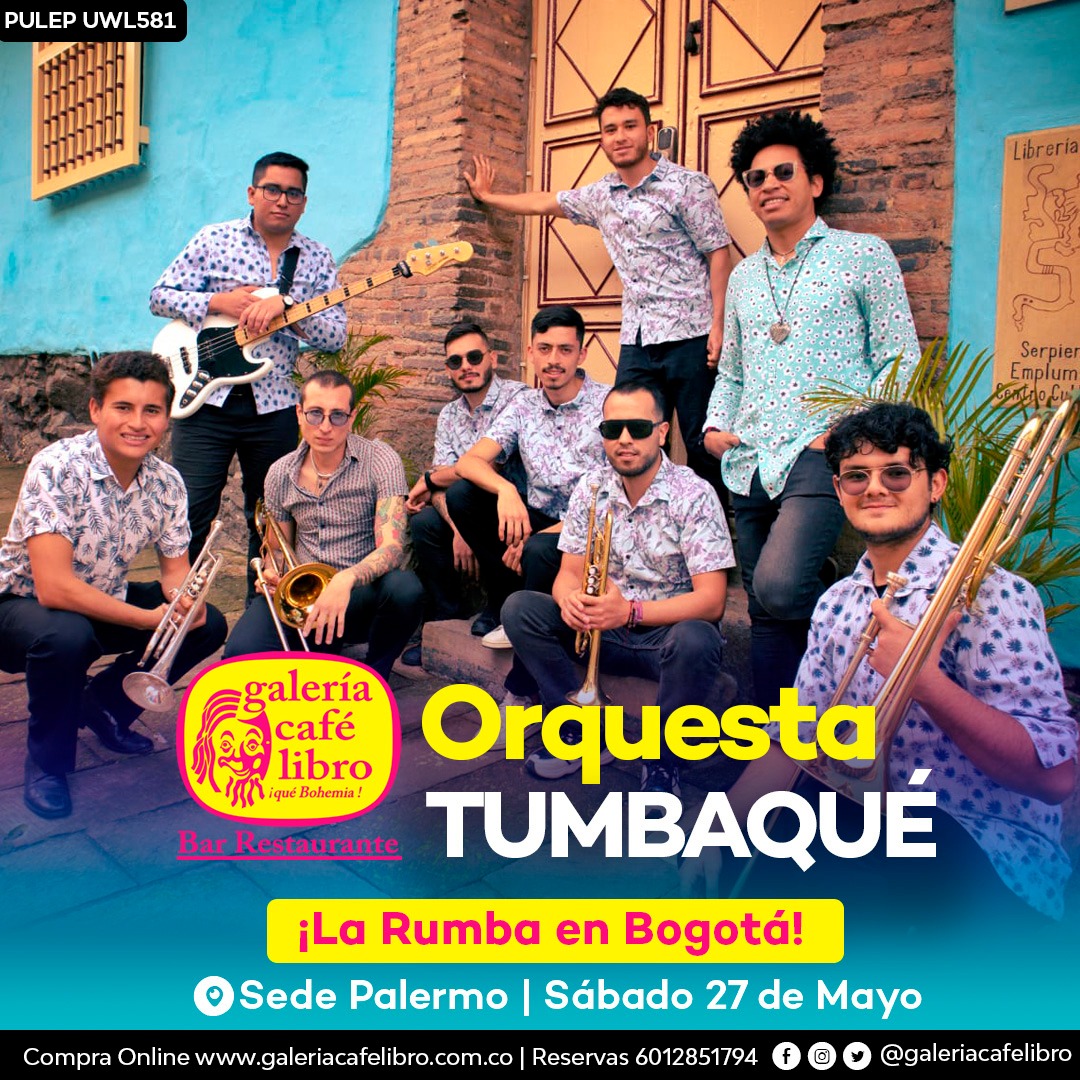 Imagen promoción ORQUESTA TUMBAQUÉ