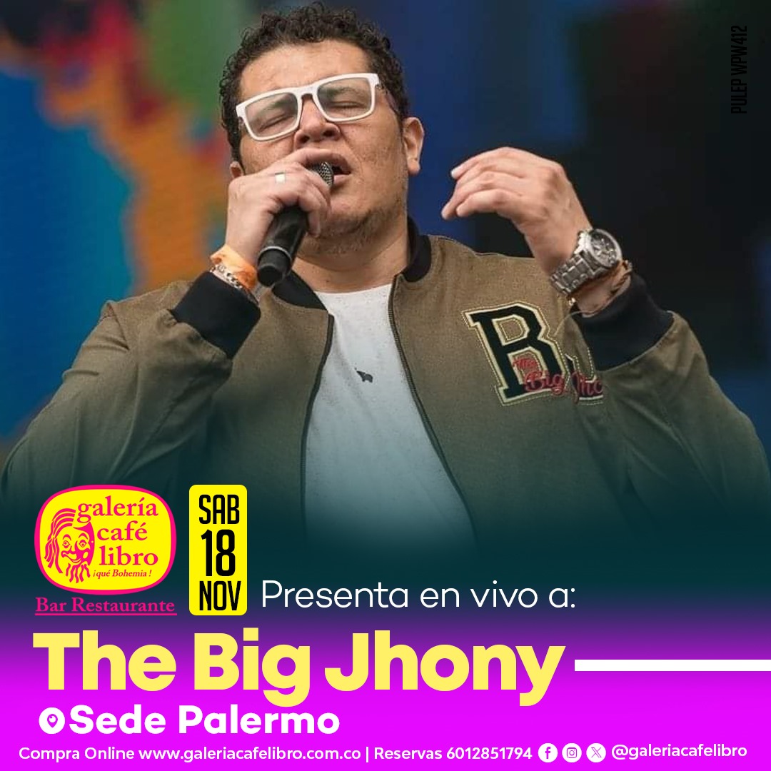 Imagen promoción The Big Jhony