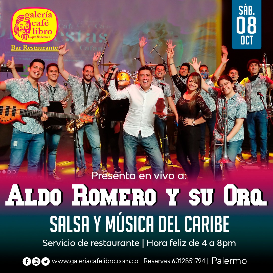 Imagen promoción ALDO ROMERO Y SU ORQUESTA