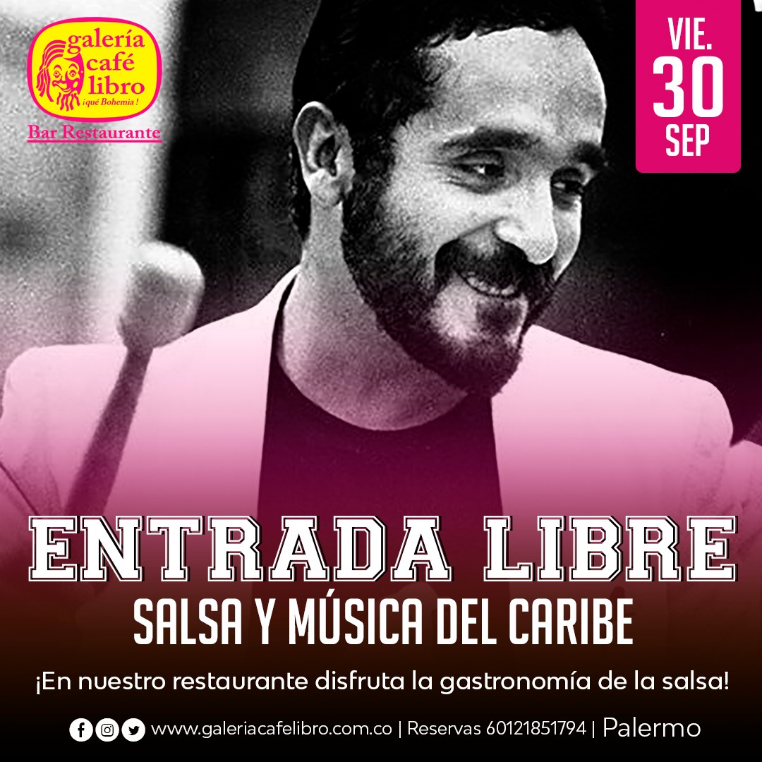 Imagen promoción ENTRADA LIBRE SALSA Y MÚSICA DEL CARIBE