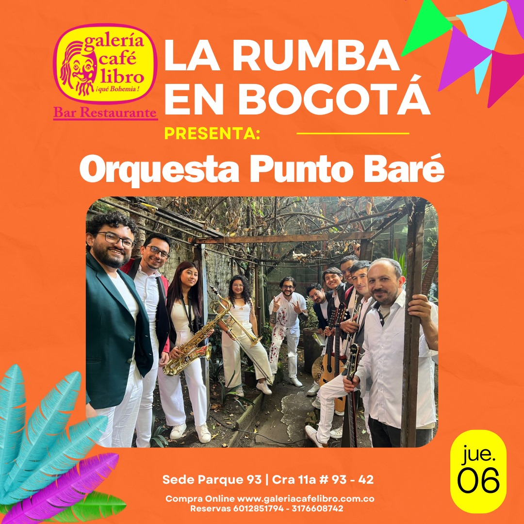 Imagen promoción Orquesta Punto Baré