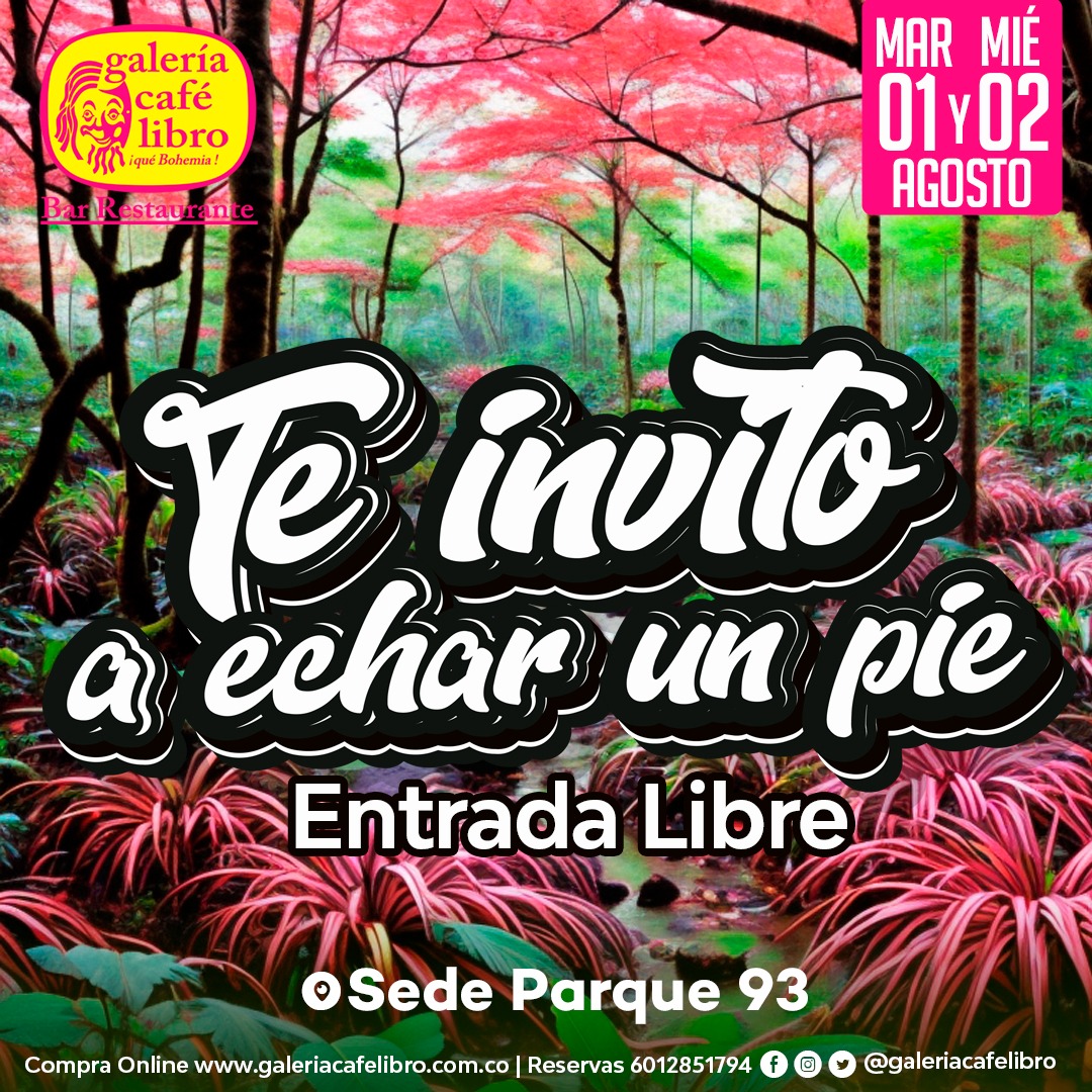 Imagen promoción Sede 93 "Entrada Libre"