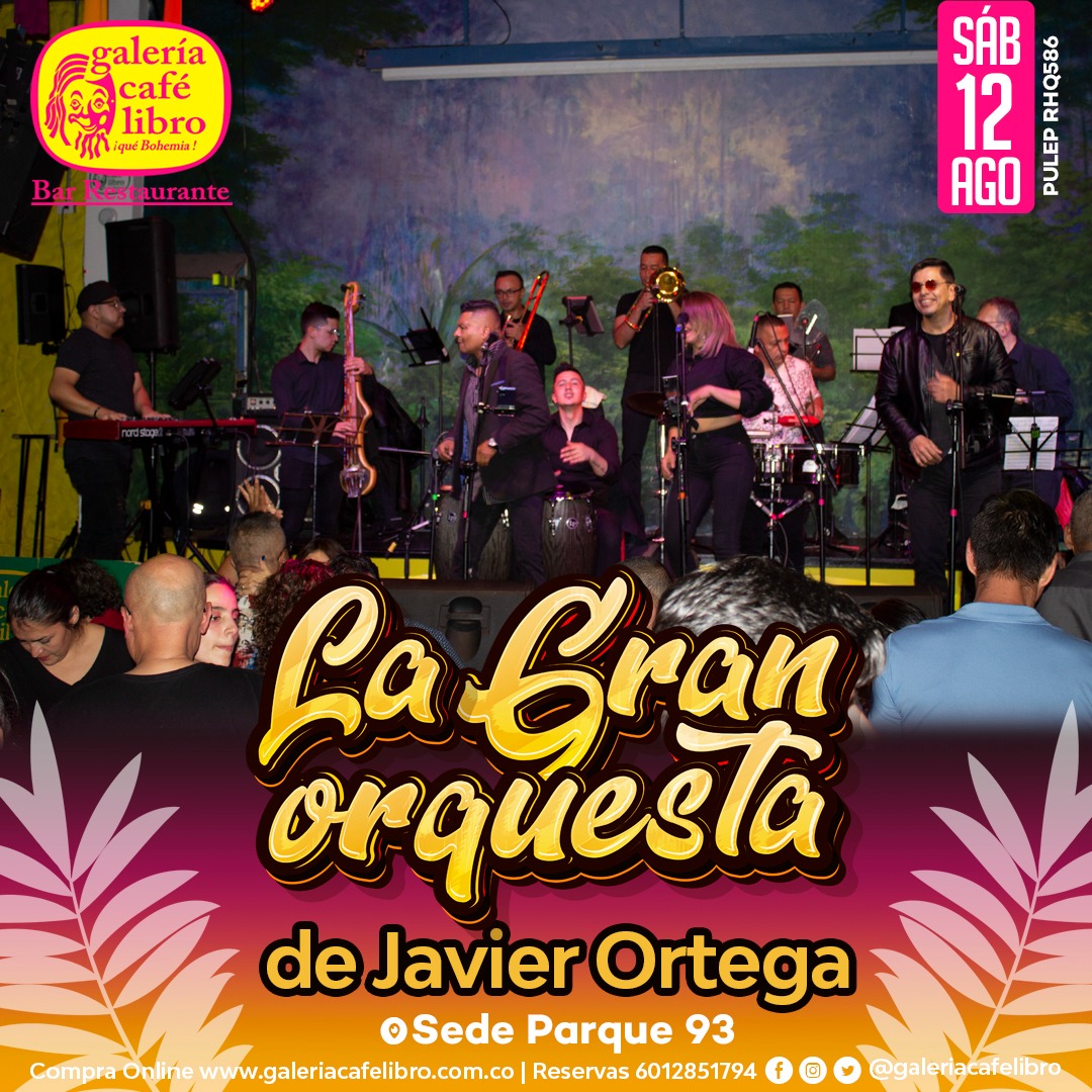 Imagen promoción La Gran Orquesta de Javier Ortega