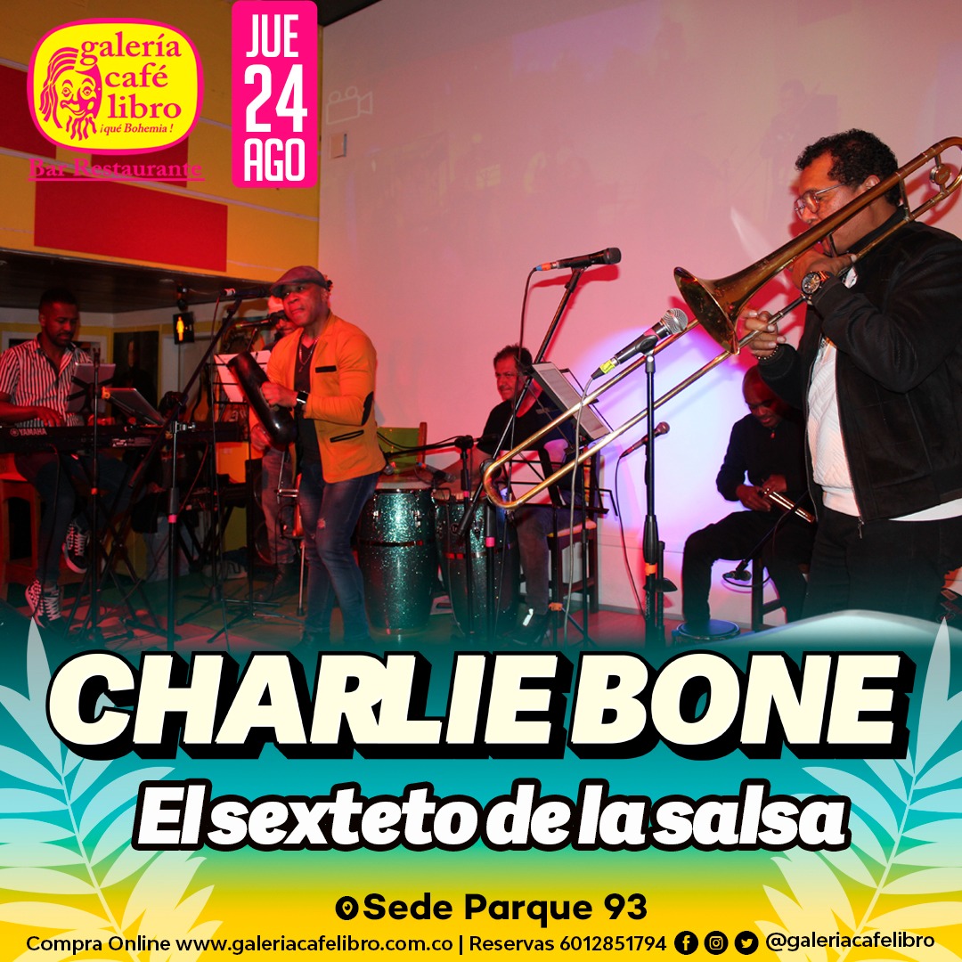 Imagen promoción Charlie Bone Sextet