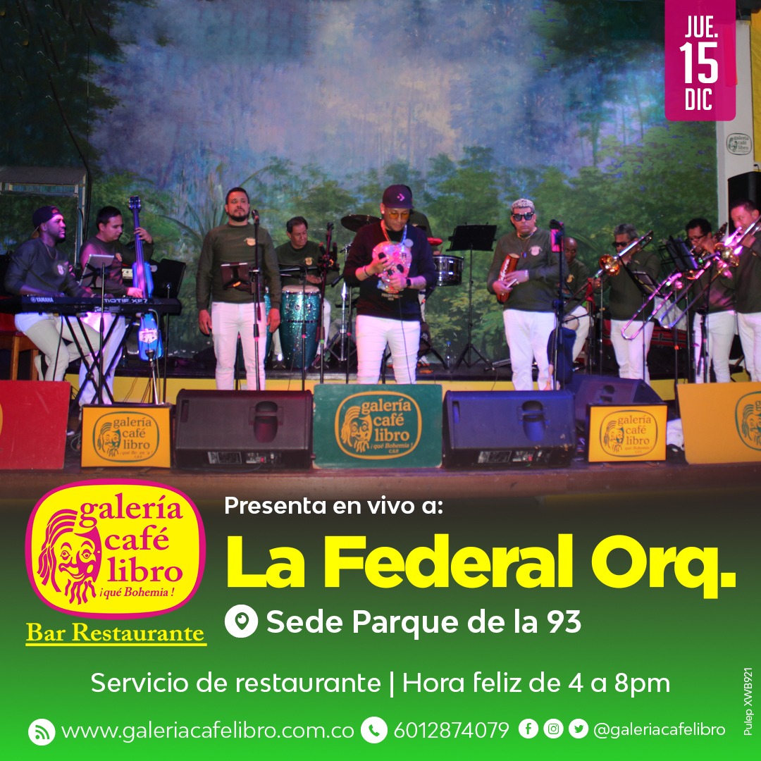 Imagen promoción LA FEDERAL ORQUESTA