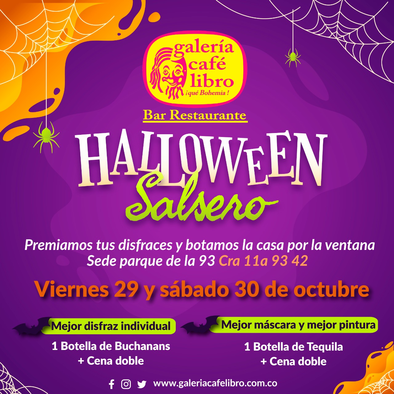 Imagen promoción Halloween Salsero