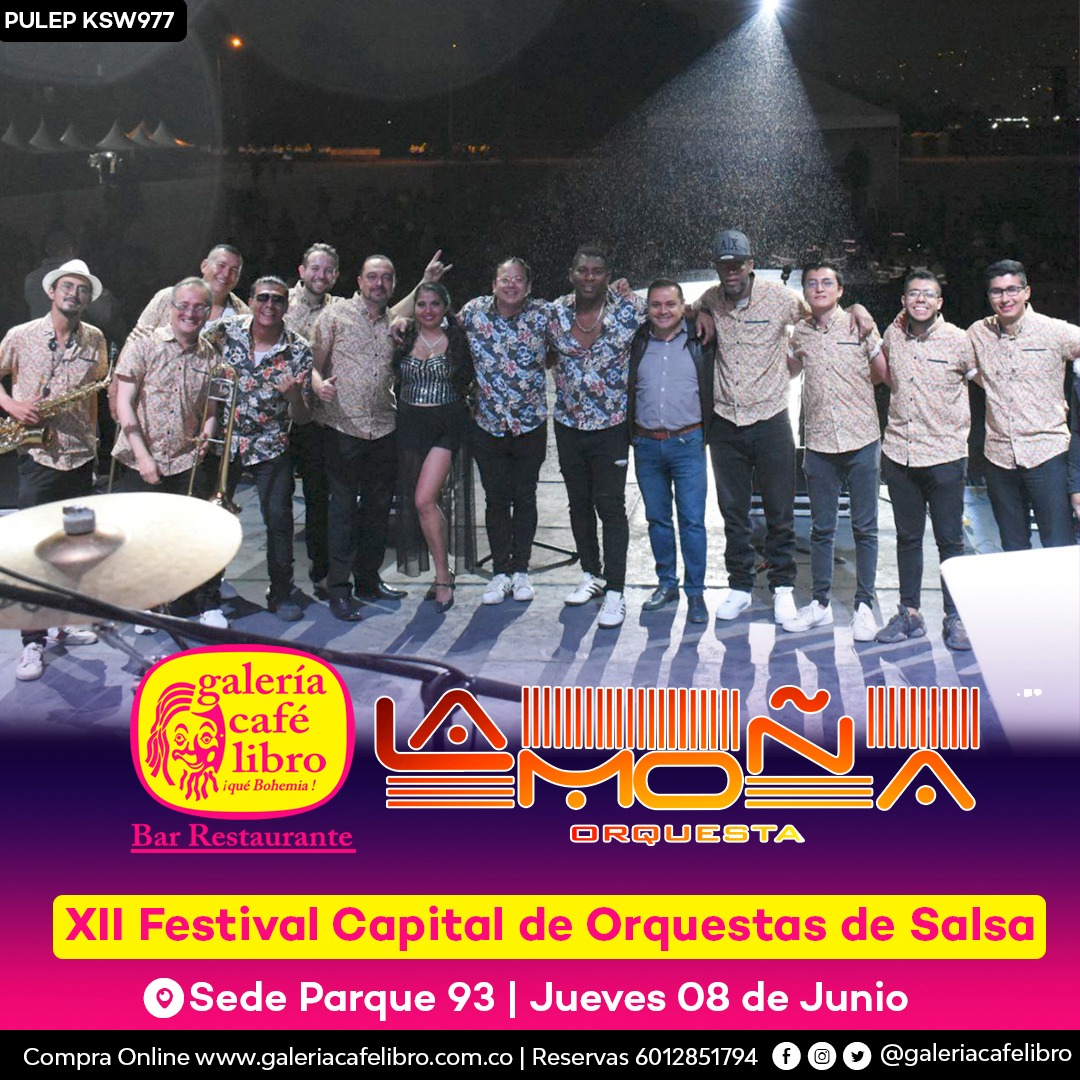 Imagen promoción LA MOÑA ORQUESTA