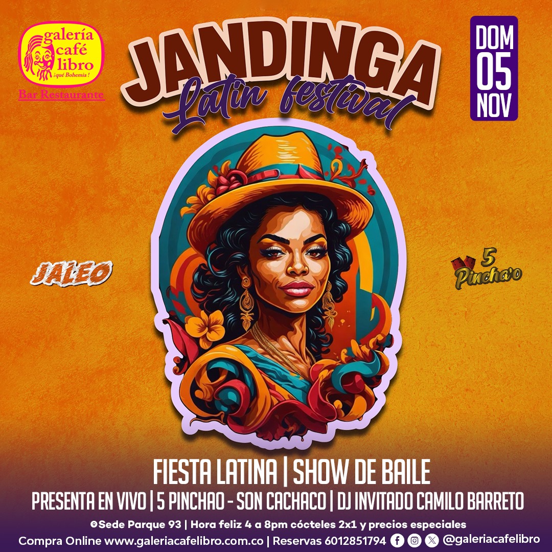 Imagen promoción Jandinga Latin Festival