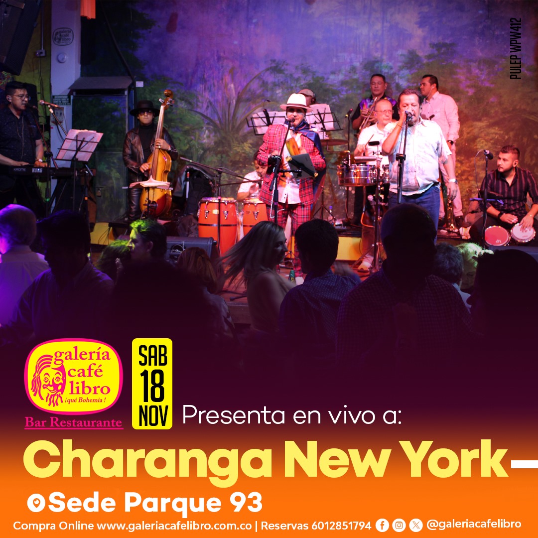 Imagen promoción Charanga New York