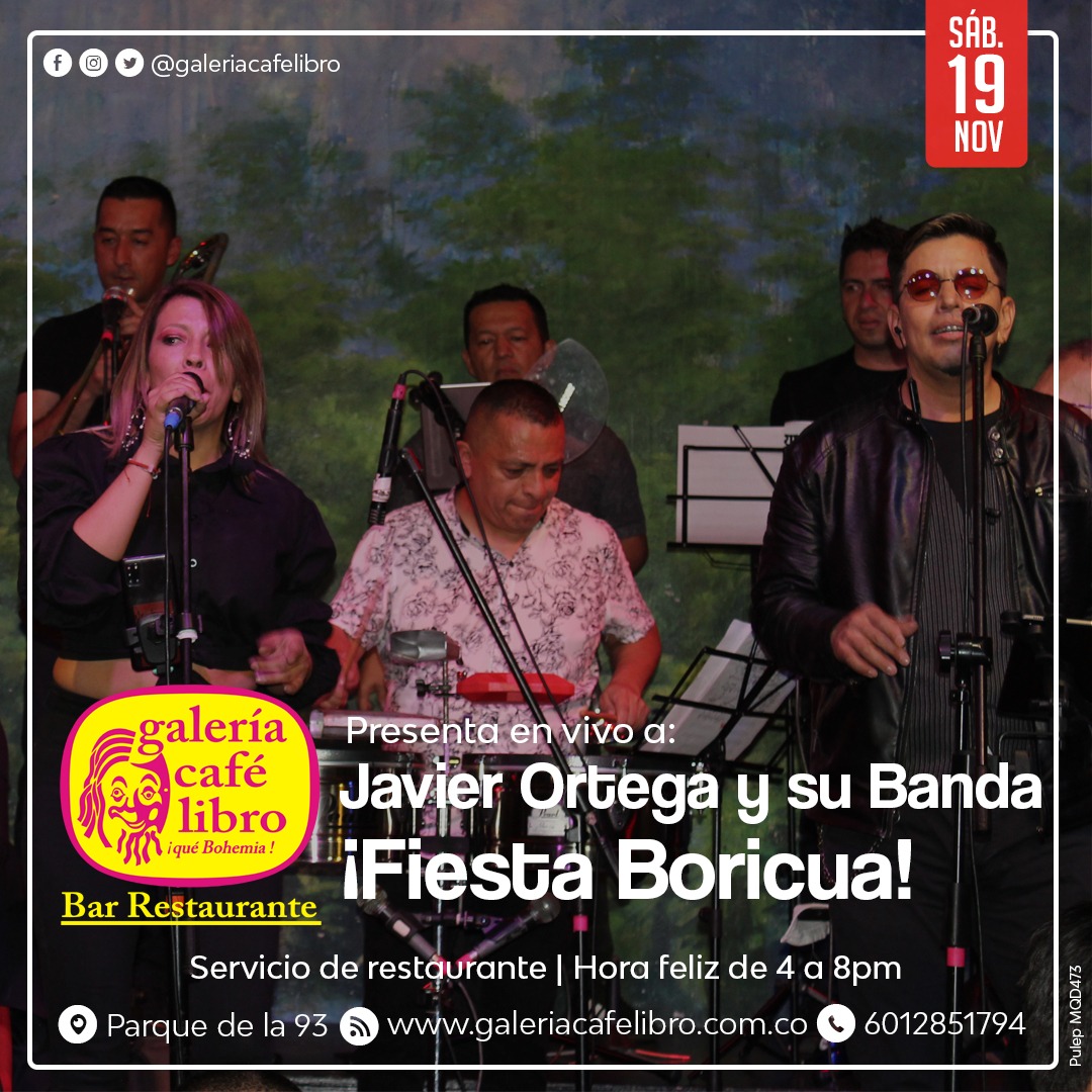 Imagen promoción JAVIER ORTEGA Y SU BANDA