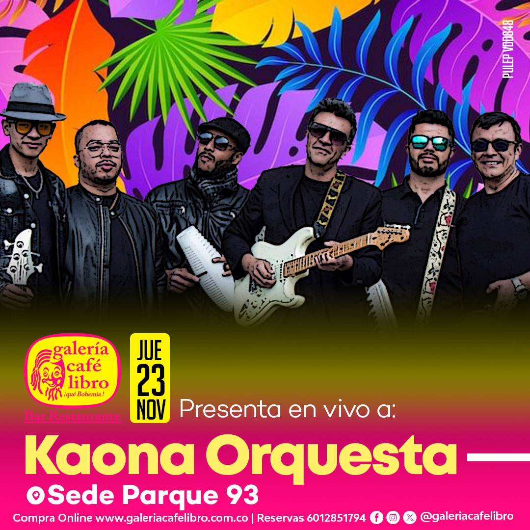 Imagen promoción Kaona Orquesta