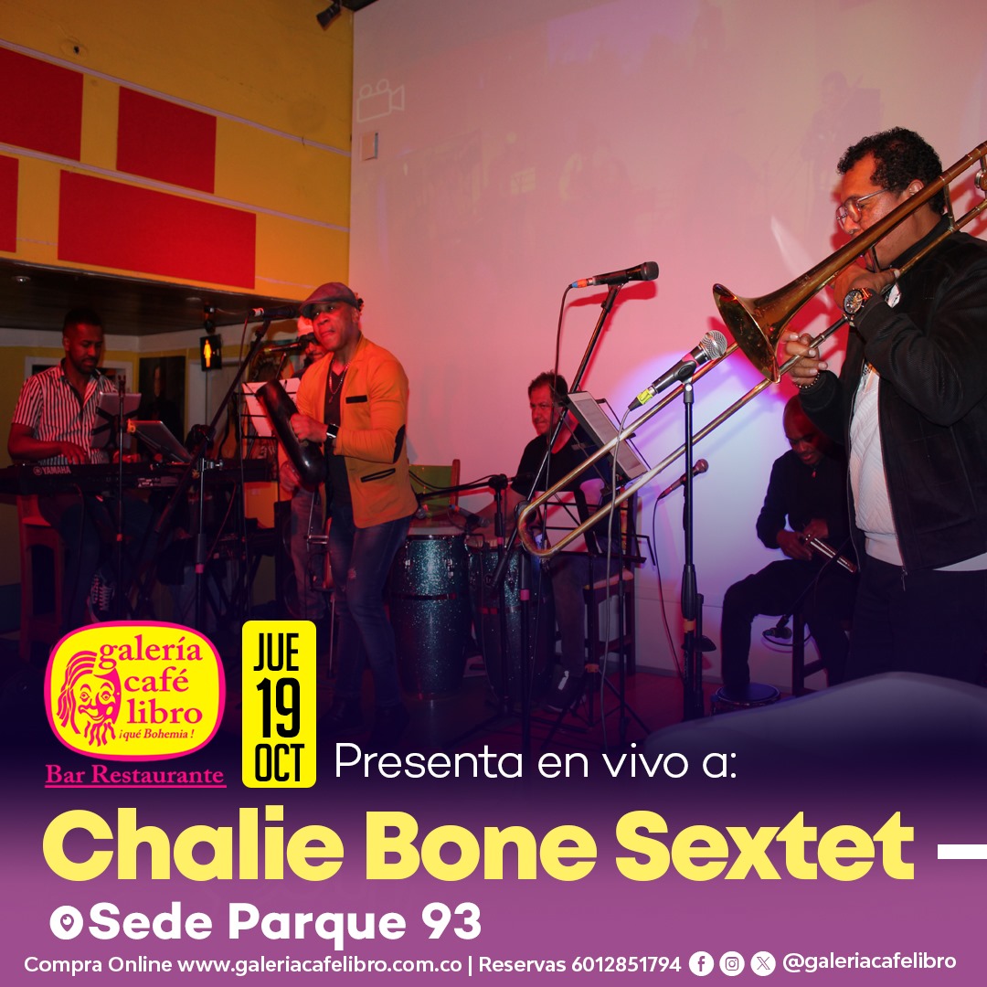 Imagen promoción Charlie Bone Sextet