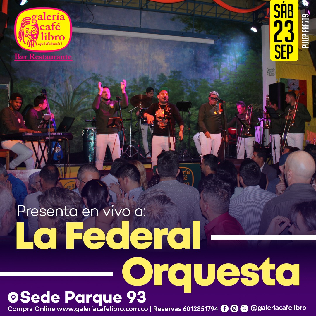 Imagen promoción La Federal Orquesta