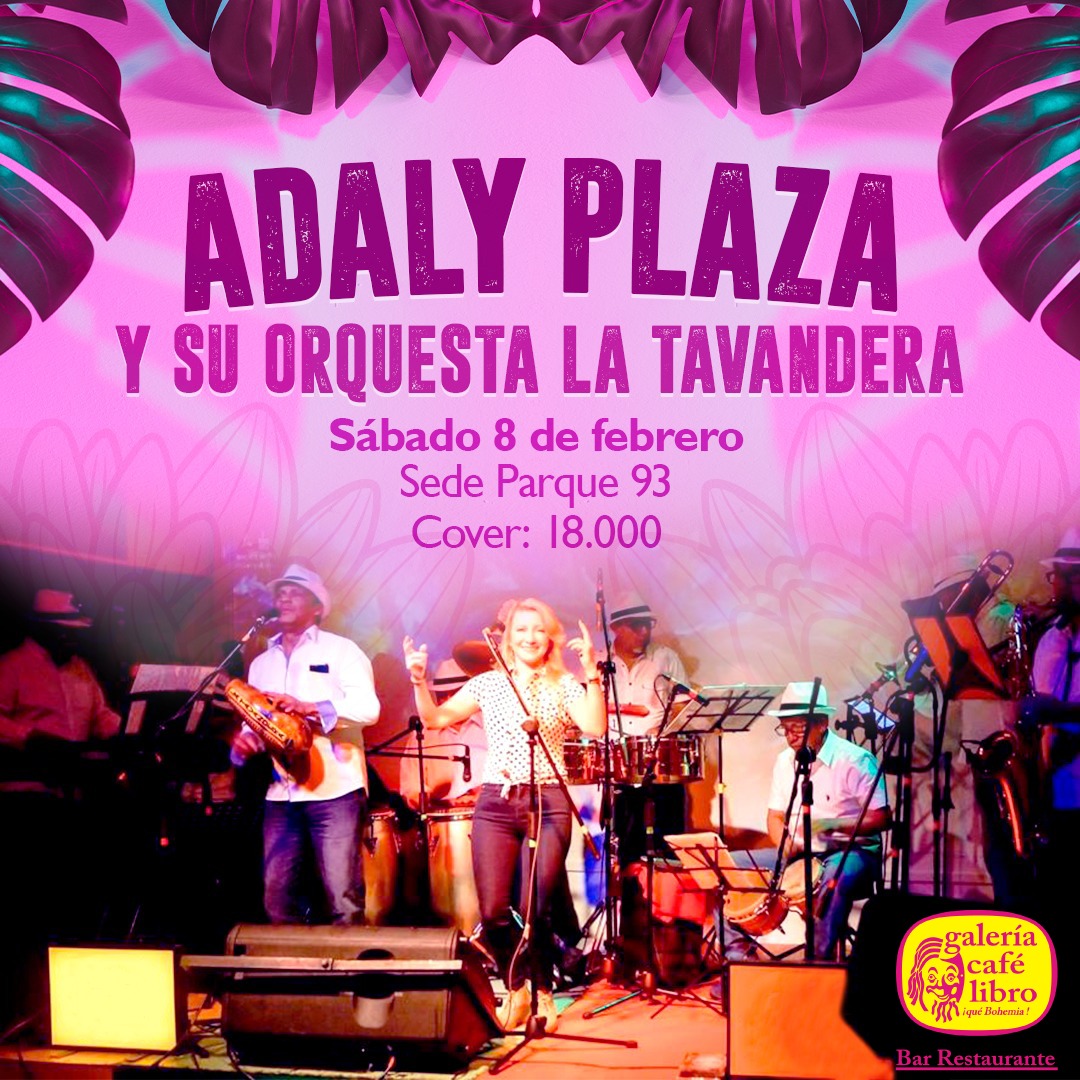 Imagen promoción ADALY PLAZA Y SU ORQUESTA LA TAVANDERA