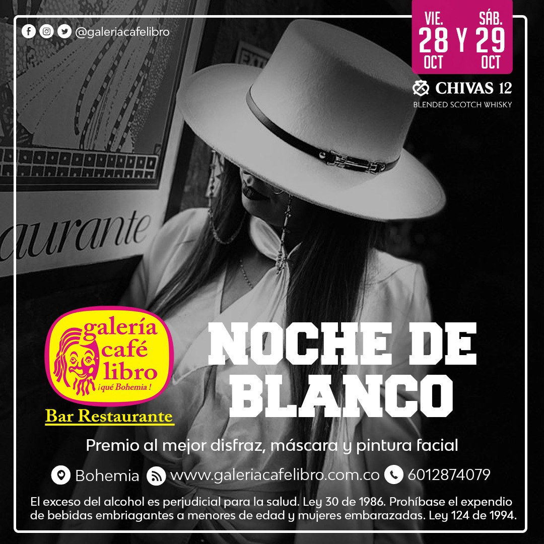 Imagen promoción NOCHE DE BLANCO