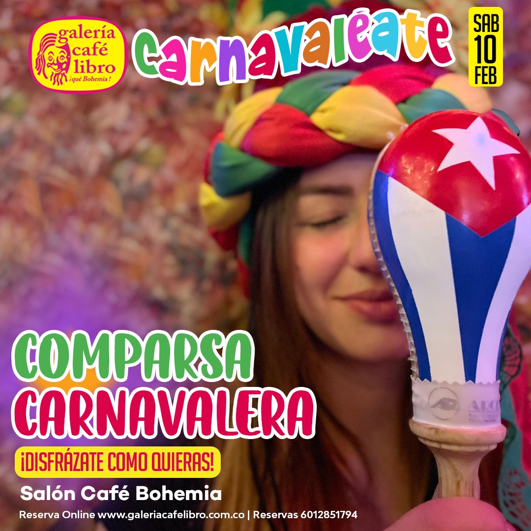 Imagen promoción Carnavaleate Salón Café Bohemia