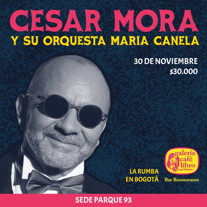 Imagen promoción Cesar Mora