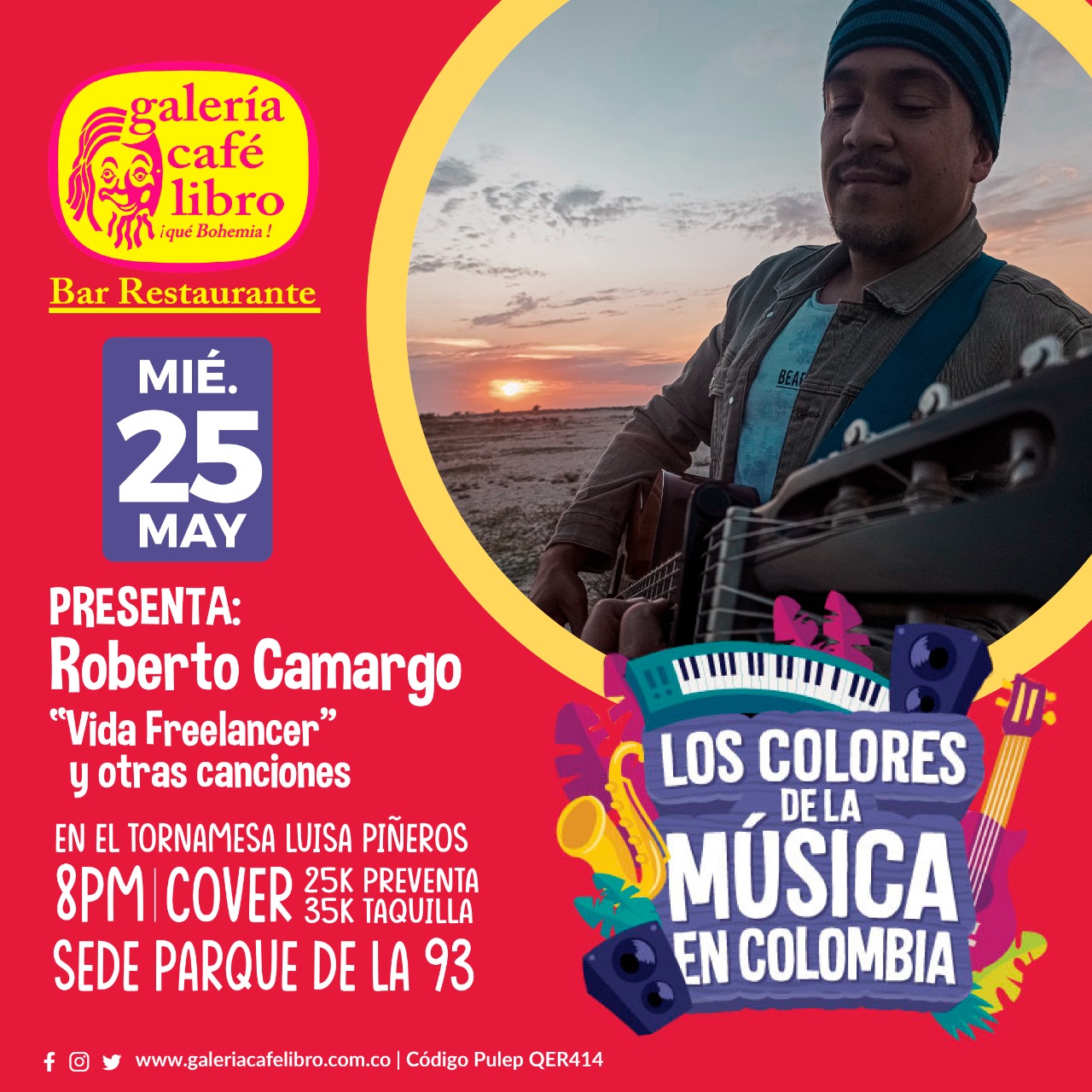 Imagen promoción Roberto Camargo