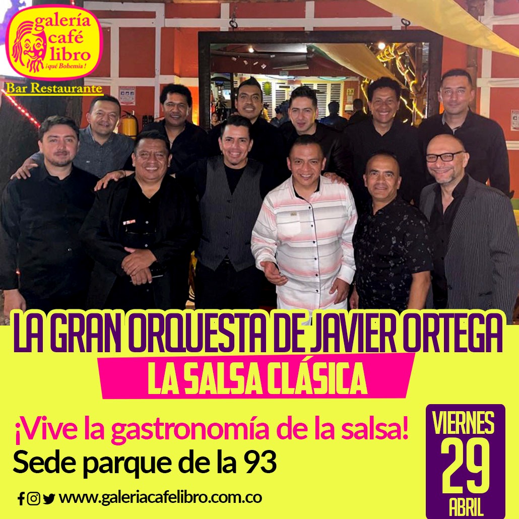 Imagen promoción LA GRAN ORQUESTA DE JAVIER ORTEGA