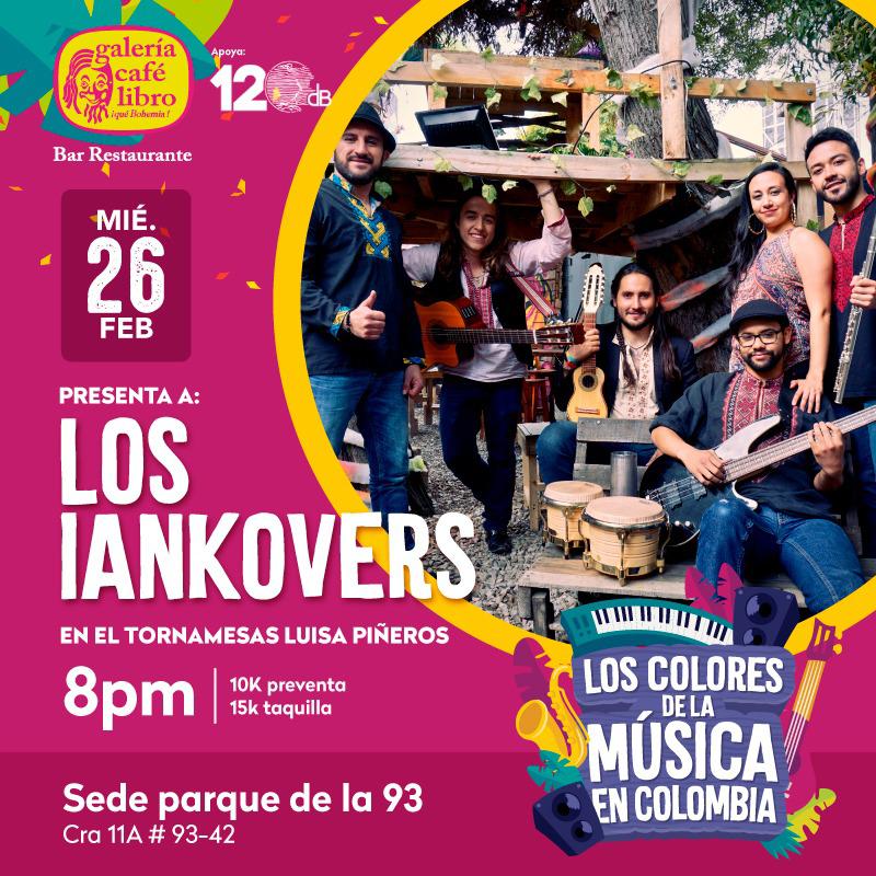 Imagen promoción LOS IANKOVERS