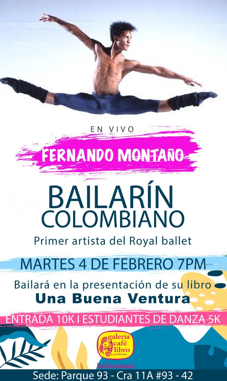 Imagen promoción FERNANDO MONTAÑO BAILARIN COLOMBIANO