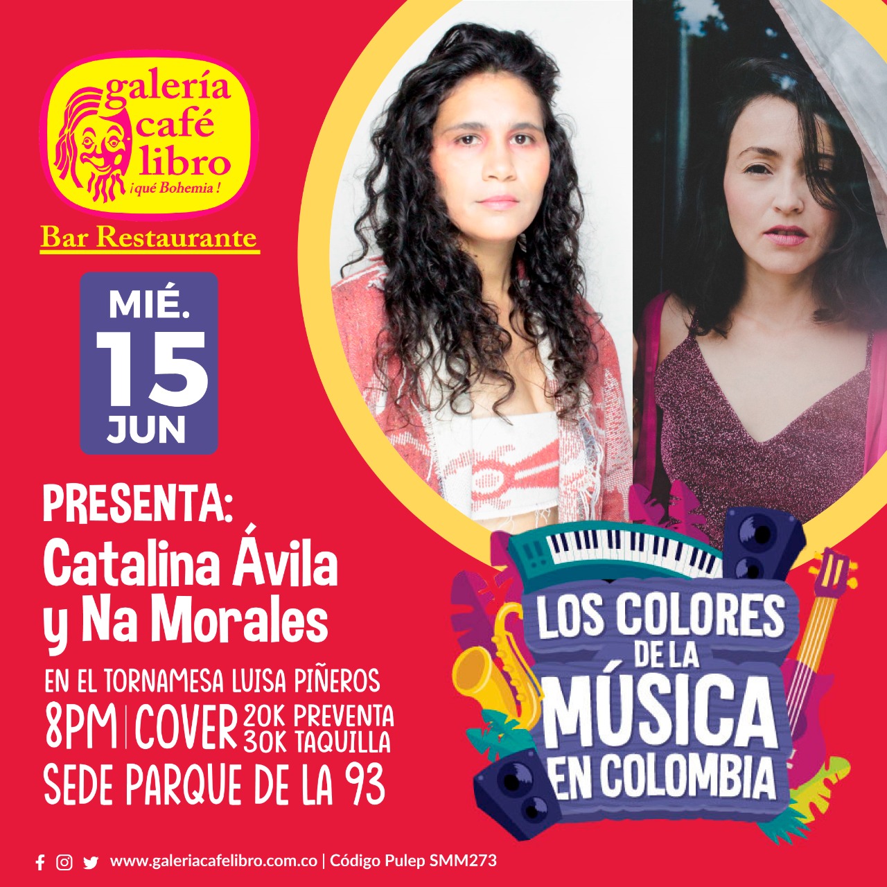 Imagen promoción CATALINA ÁVILA Y NA MORALES