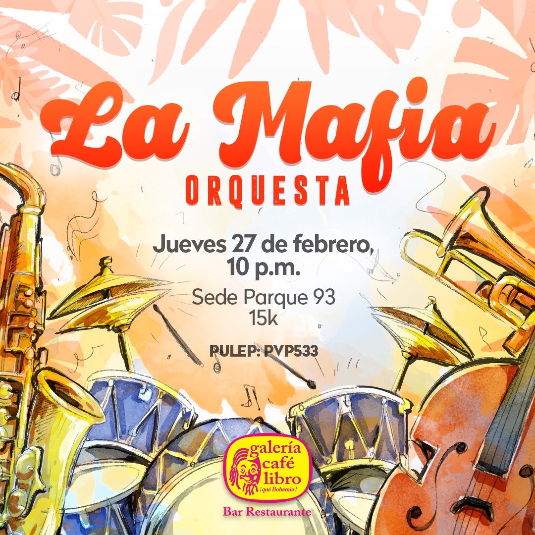 Imagen promoción LA MAFIA ORQUESTA