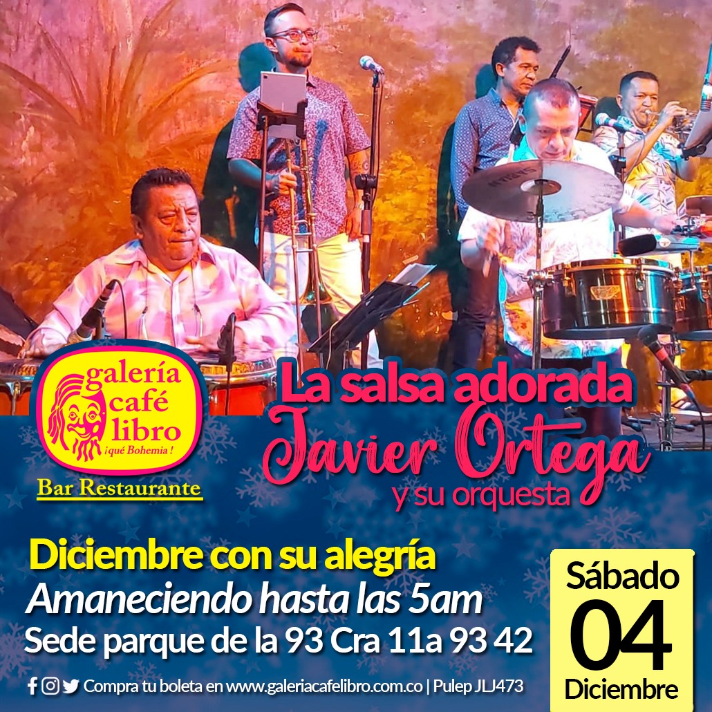 Imagen promoción JAVIER ORTEGA Y SU ORQUESTA