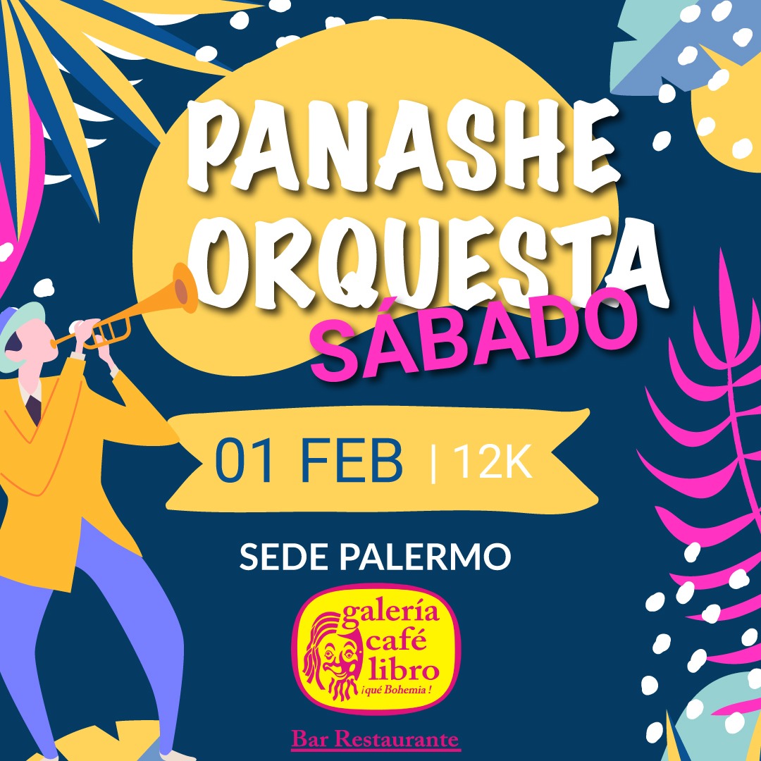 Imagen promoción PANASHE ORQUESTA