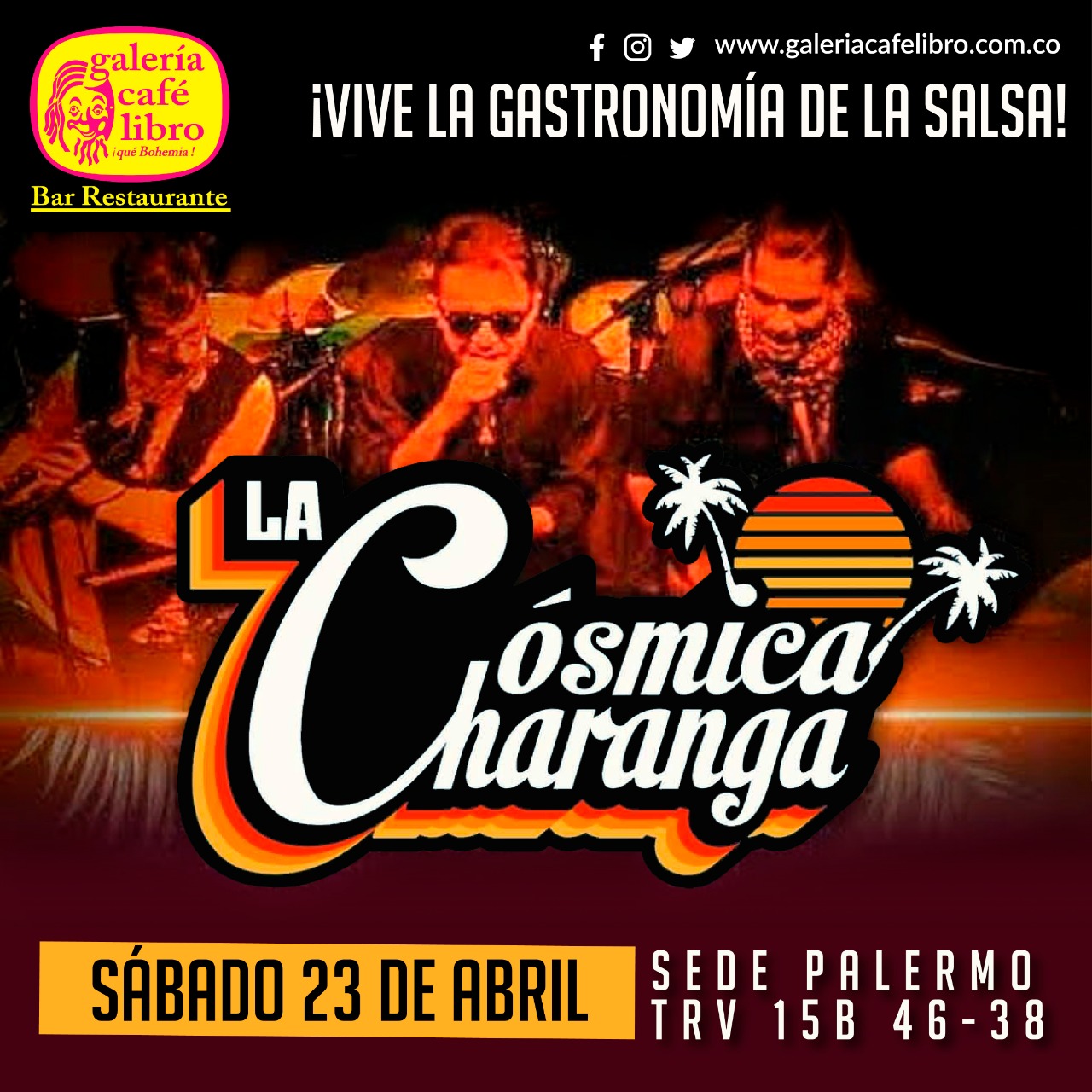 Imagen promoción La Cósmica Charanga