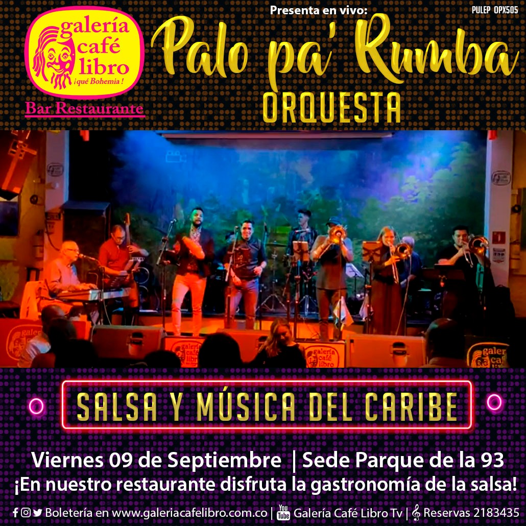 Imagen promoción PALO PA' RUMBA