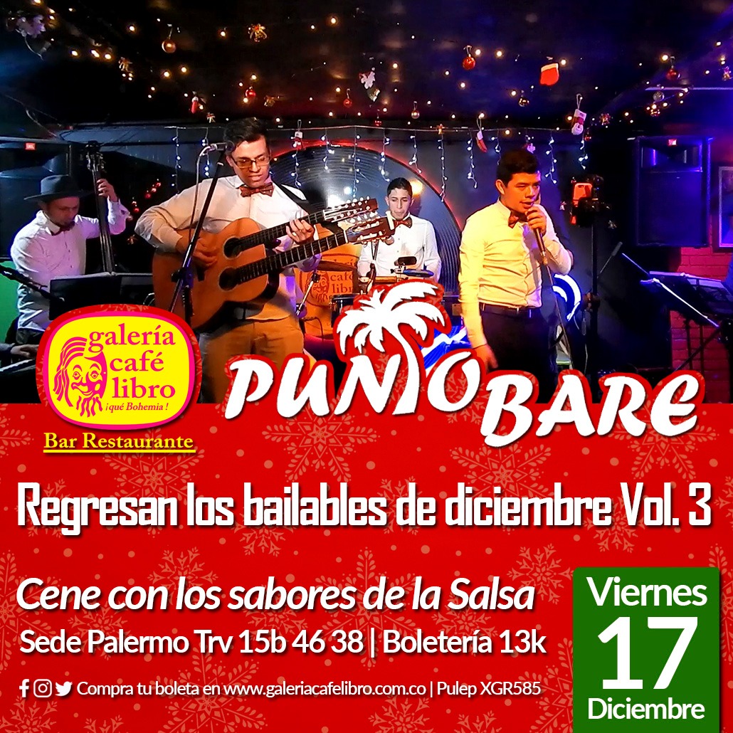 Imagen promoción PUNTO BARE ORQUESTA