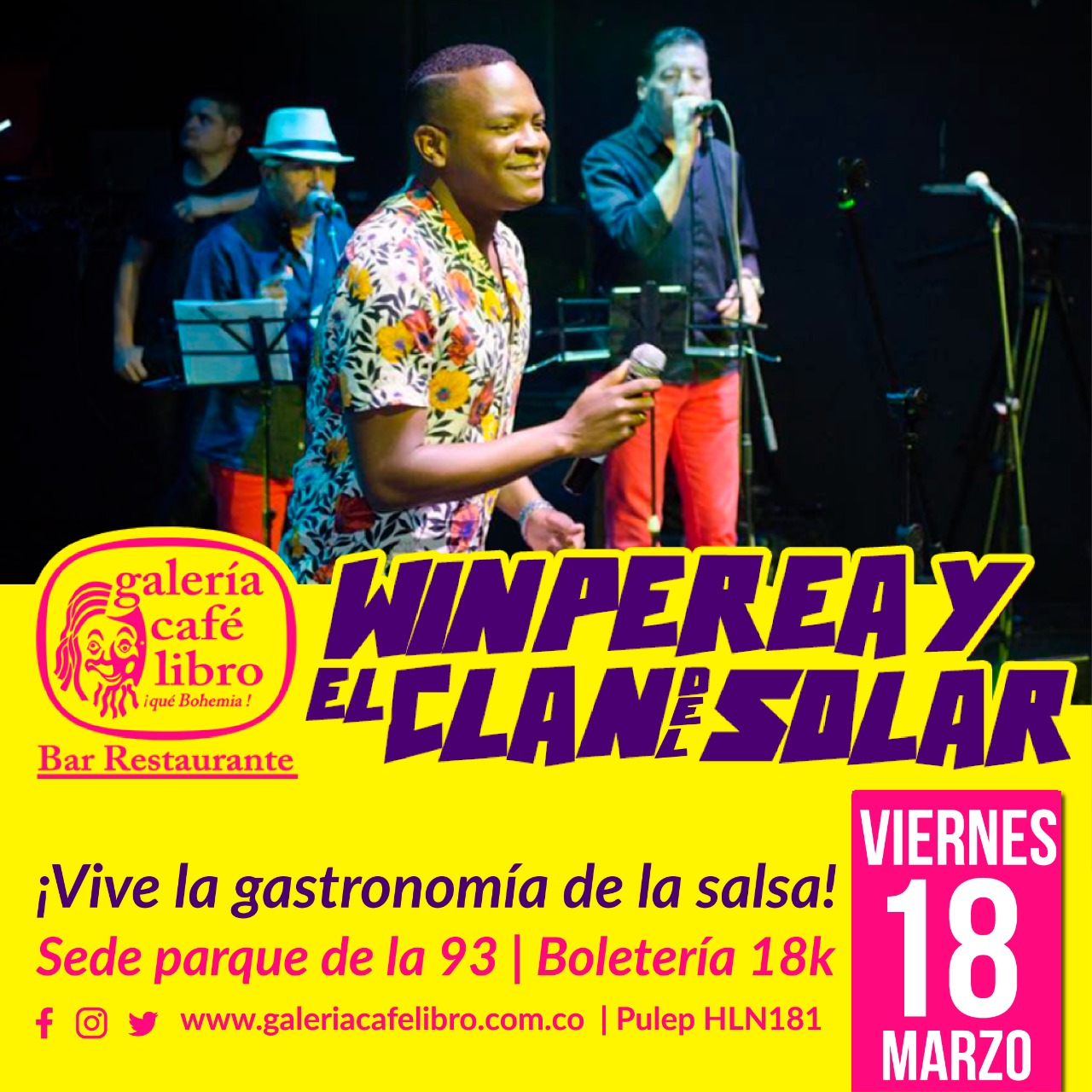 Imagen promoción WINPEREA Y EL CLAN DEL SOLAR