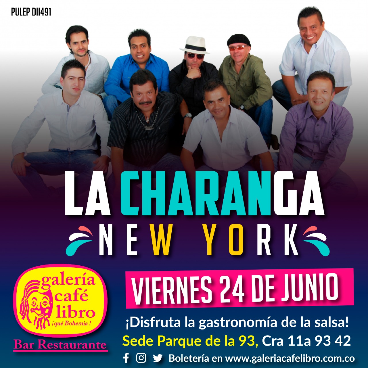 Imagen promoción LA CHARANGA NEW YORK