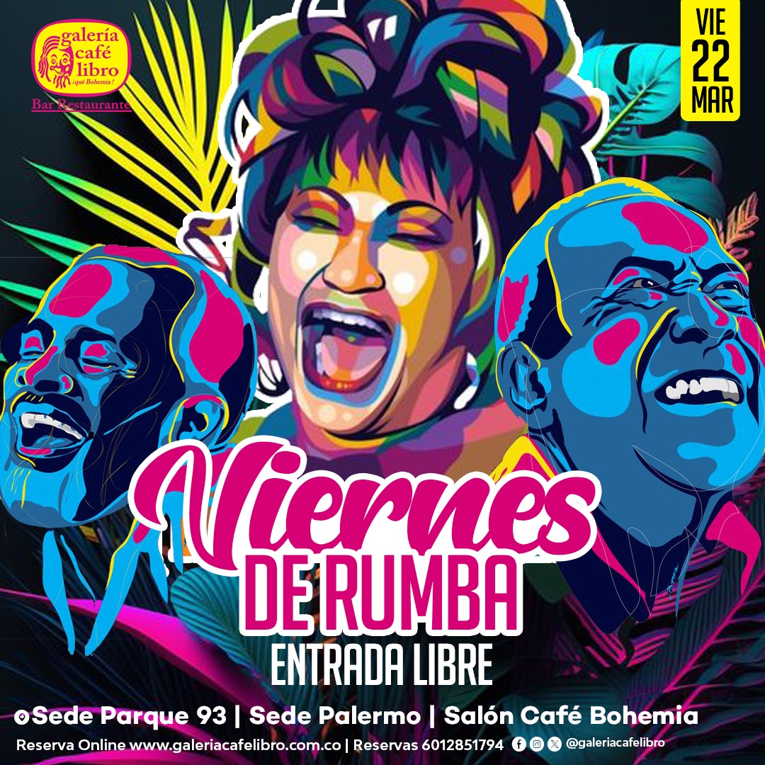 Imagen promoción Viernes "Entrada Libre"