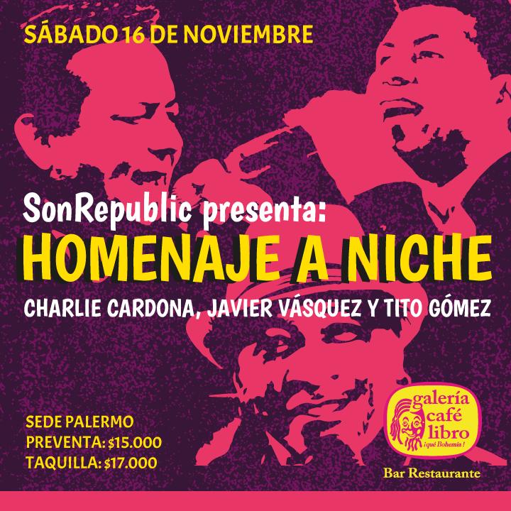 Imagen promoción SonRepublic homenaje a Niche