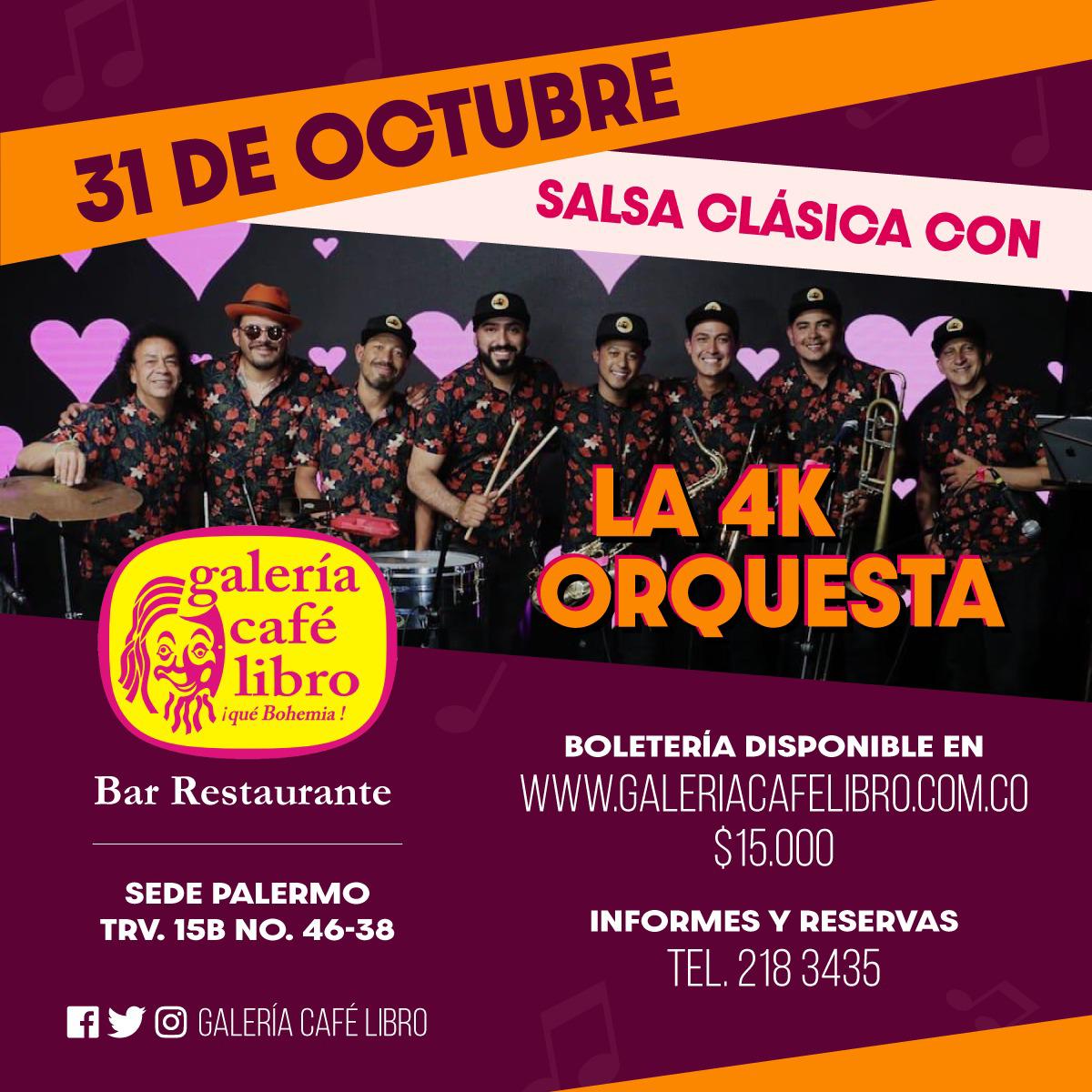 Imagen promoción La 4K orquesta