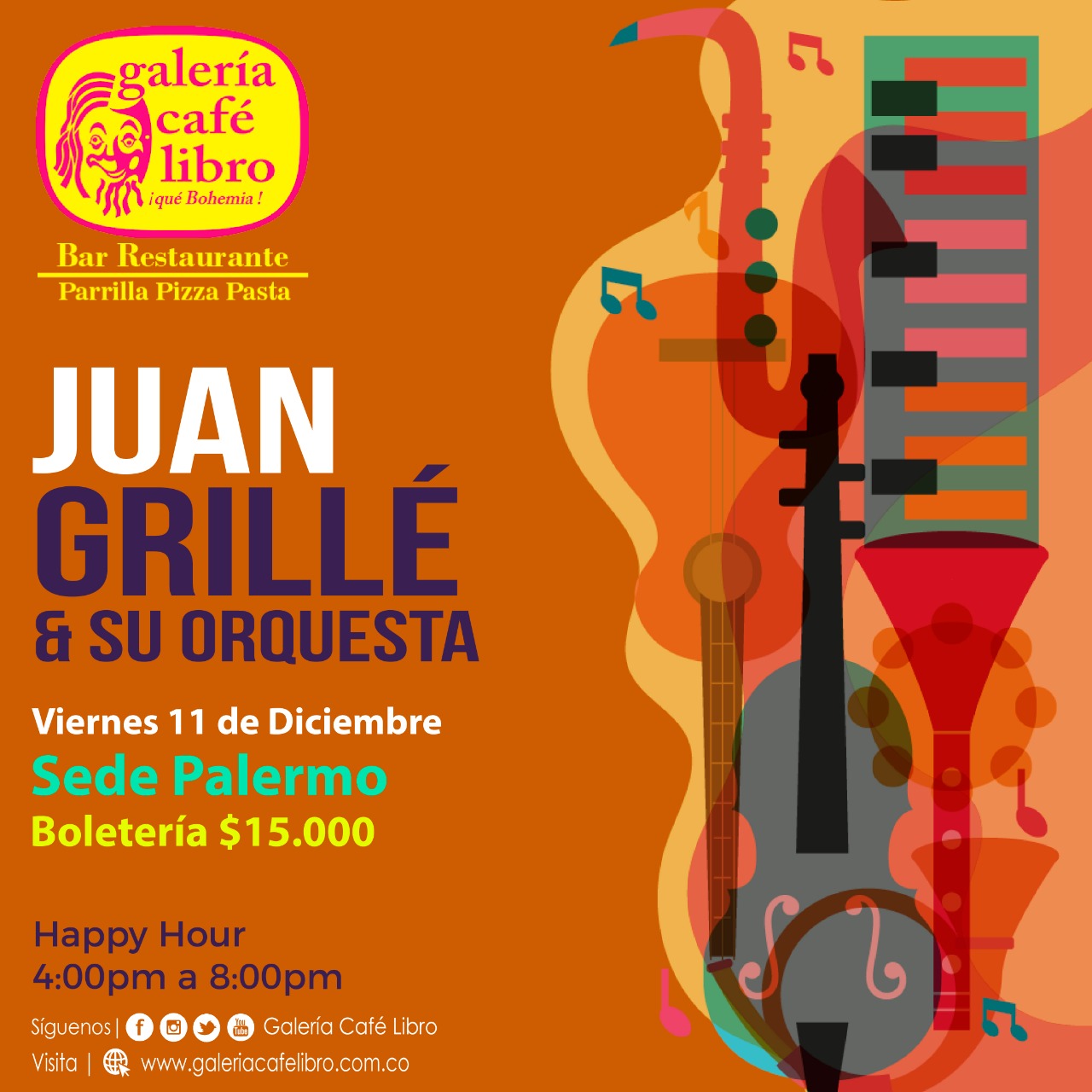 Imagen promoción Juan Grille & su orquesta