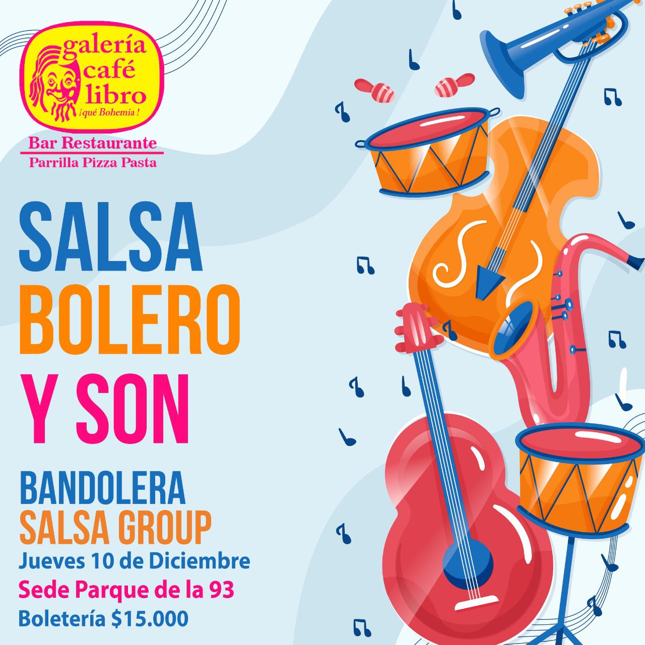 Imagen promoción Bandolera salsa group