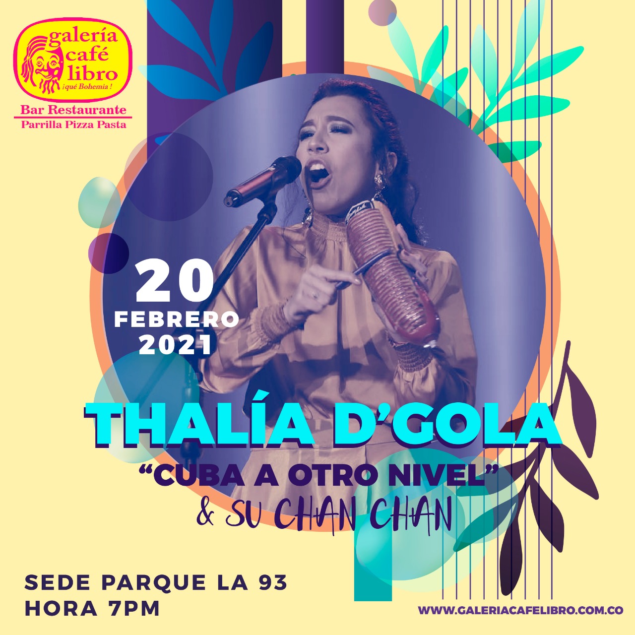 Imagen promoción Thalia D`Gola & su Chan Chan