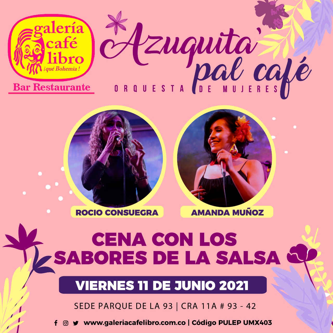 Imagen promoción Azuquita pal cafe orquesta de mujeres