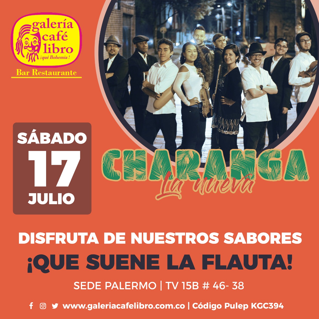 Imagen promoción Charanga la nueva