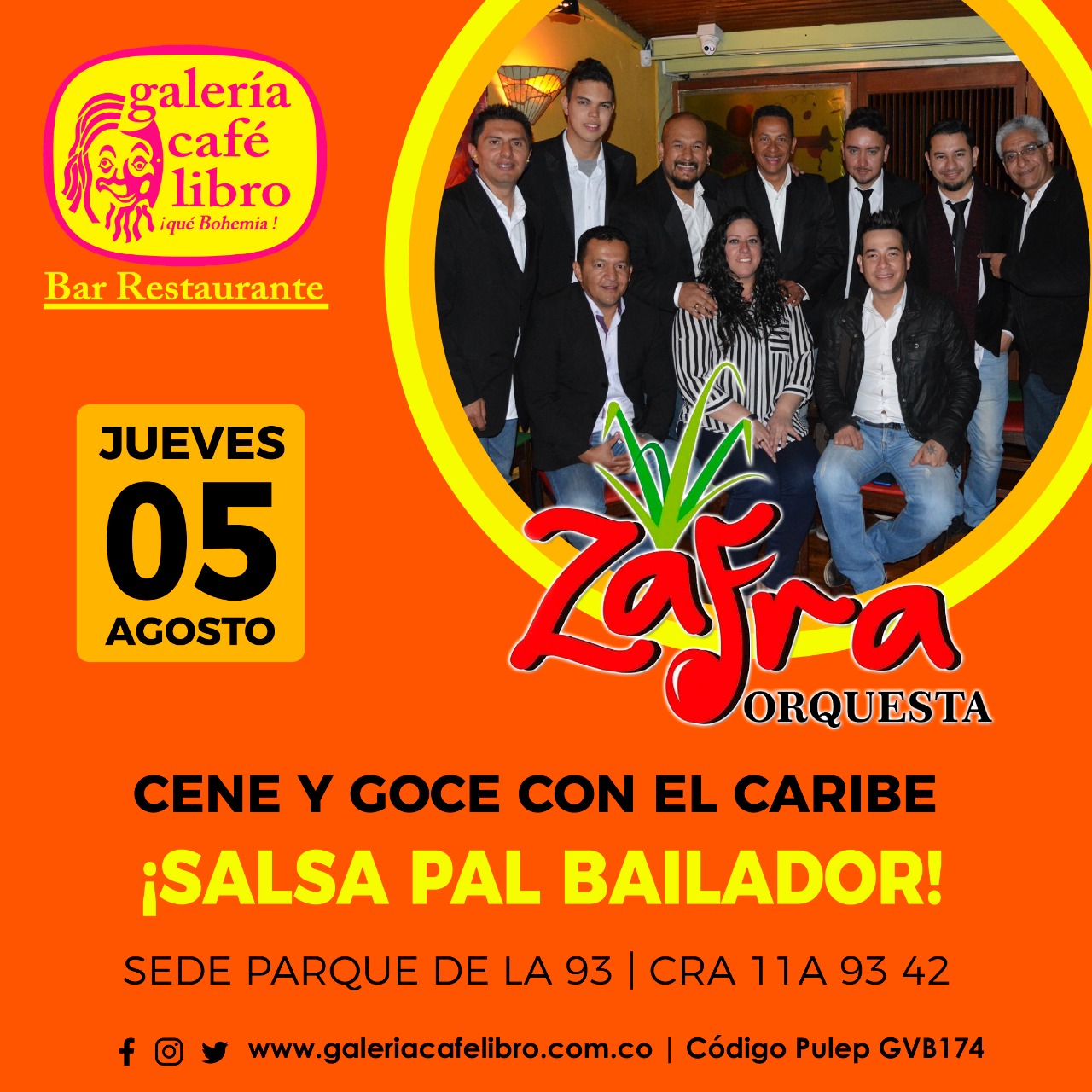 Imagen promoción Zafra orquesta