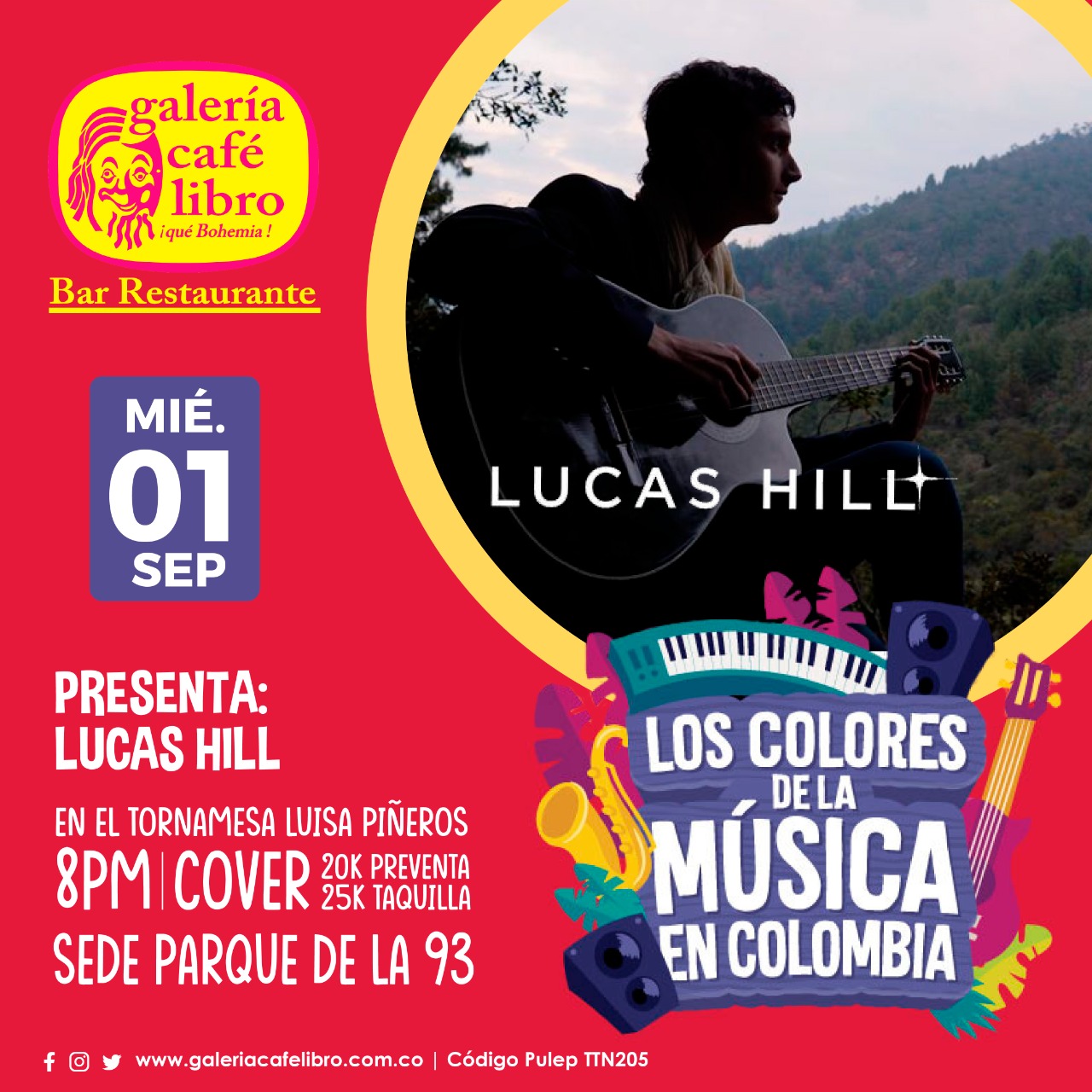 Imagen promoción Lucas Hill